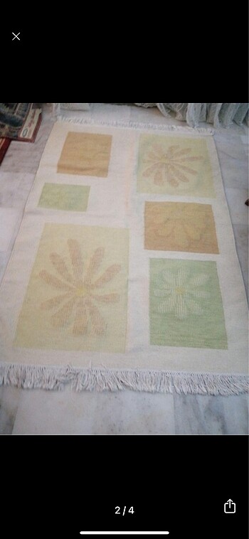 Kabartmalı hint kilimi - Görsel 2