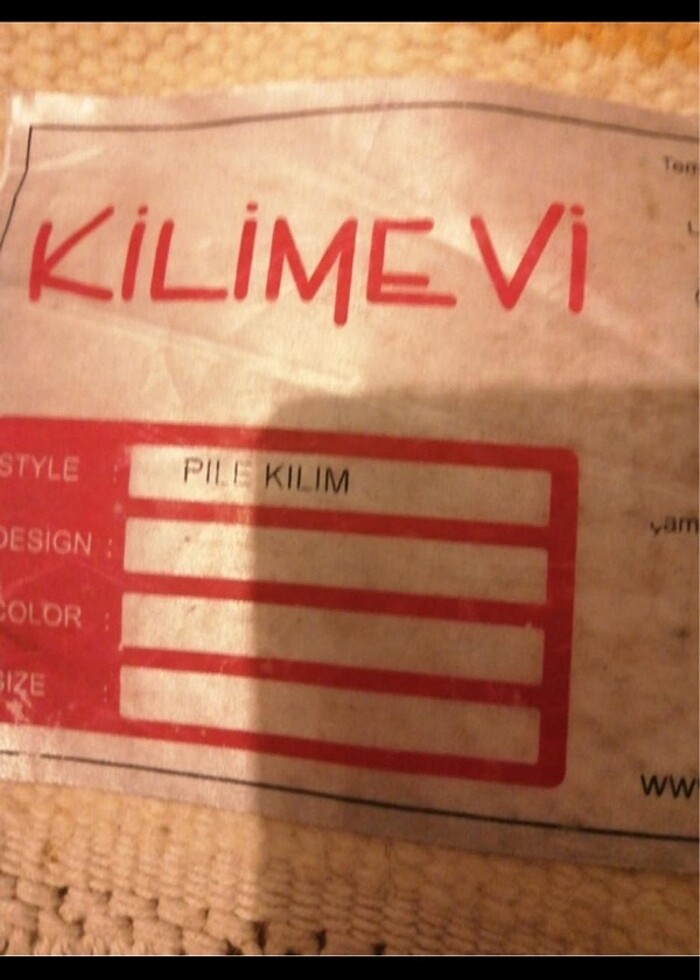 Kabartmalı hint kilimi - Görsel 4