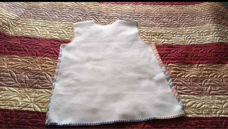 El örme yün yelek - Görsel 2