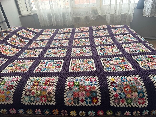 El örgüsü yatak örtüsü - Görsel 5