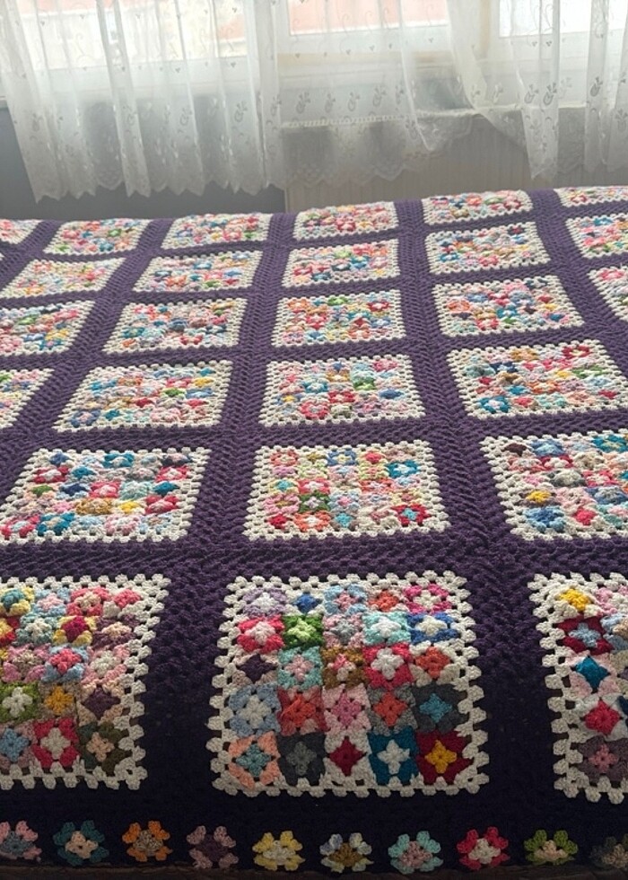 El örgüsü yatak örtüsü - Görsel 5