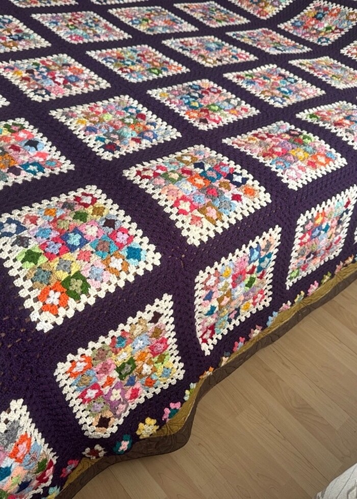 El örgüsü yatak örtüsü - Görsel 4