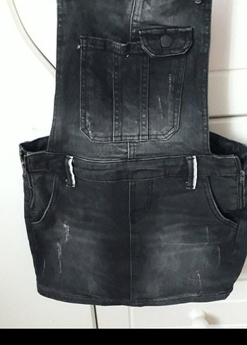 BERSHKA kot elbise 28 beden - Görsel 2