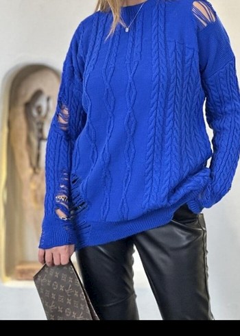 kadın kazak - Görsel 5