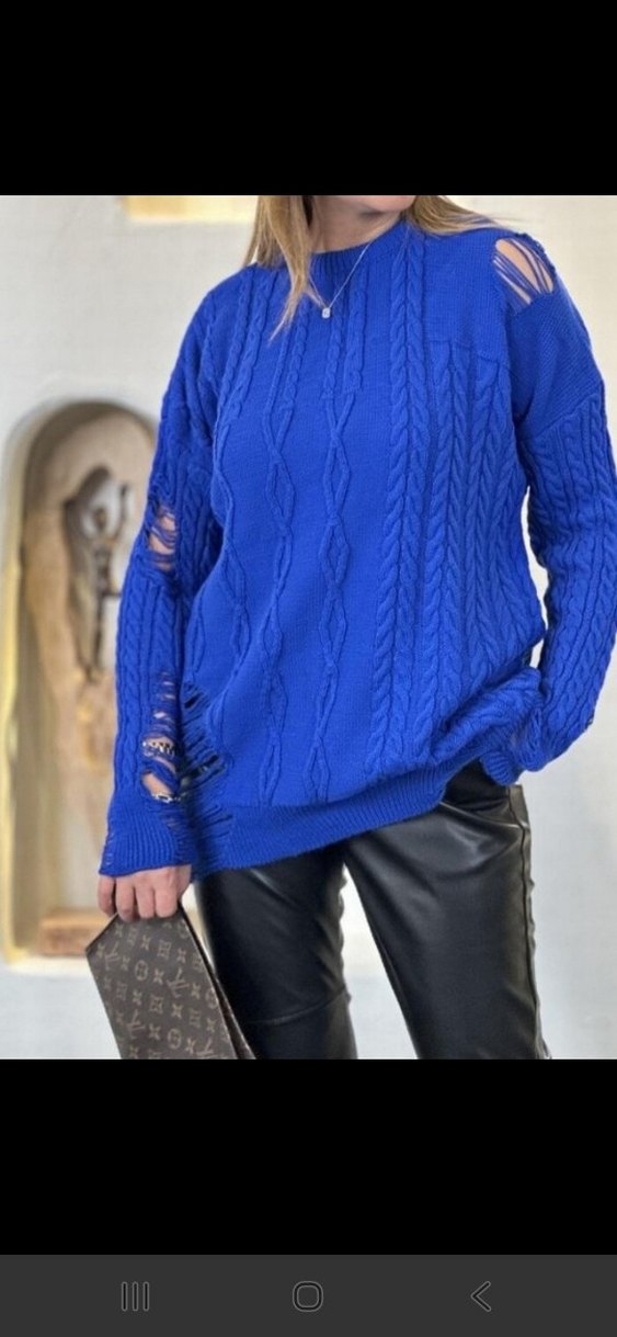 kadın kazak - Görsel 5