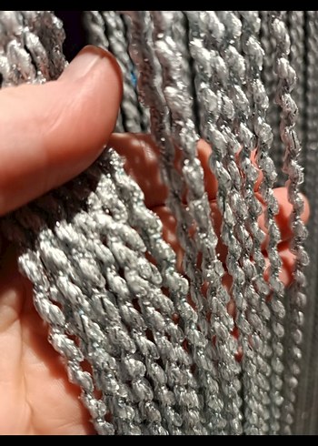 Gri Çizgili Modern Perde - Görsel 3