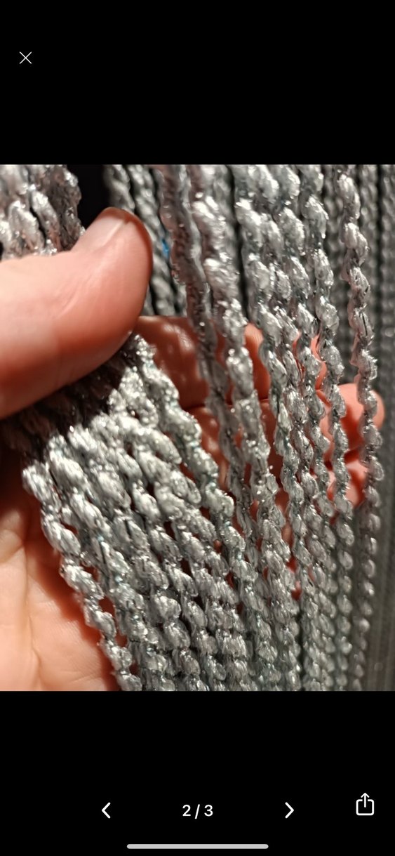 Gri Çizgili Modern Perde - Görsel 2