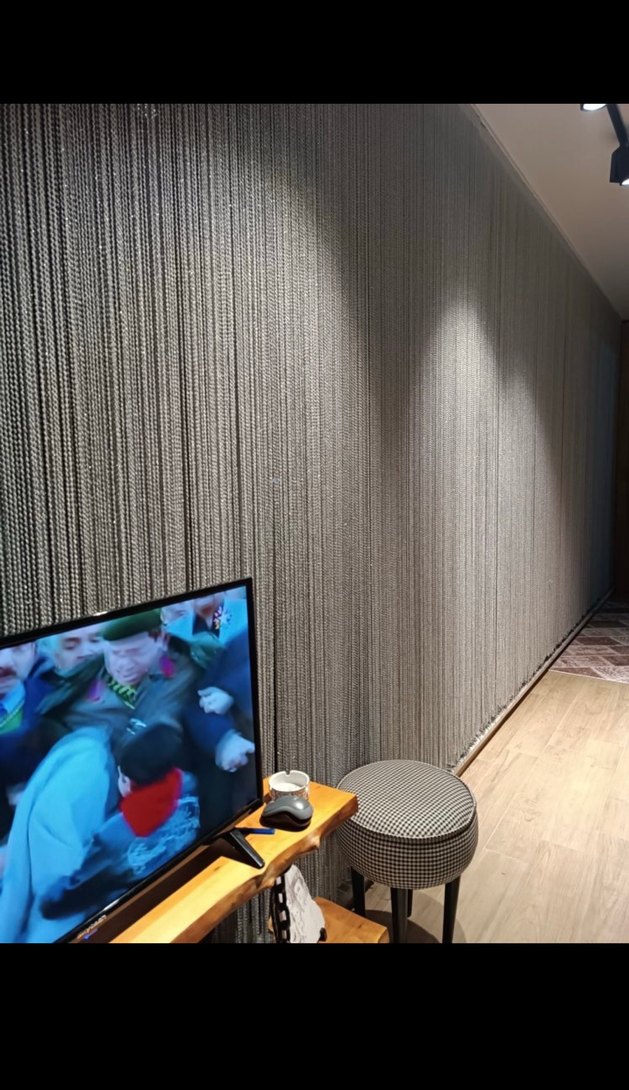 Gri Çizgili Modern Perde - Görsel 4