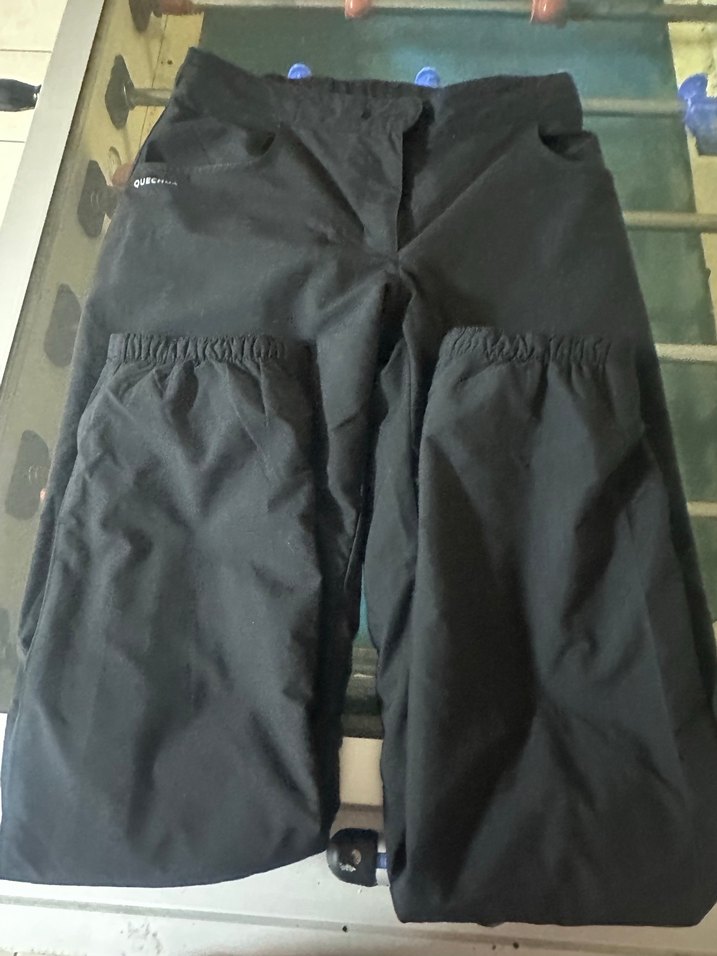 Siyah Fermuarlı Kadın Kumaş Pantolon - Görsel 2