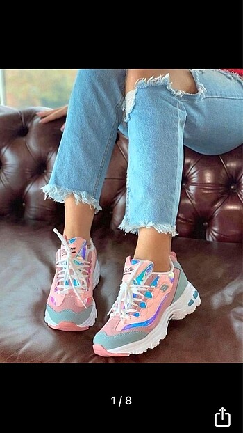 Skechers D?lites kadın spor ayakkabı