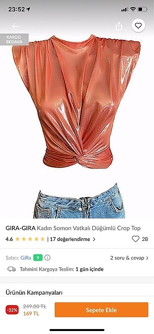 Gira marka crop top xs/s bedene uygundur