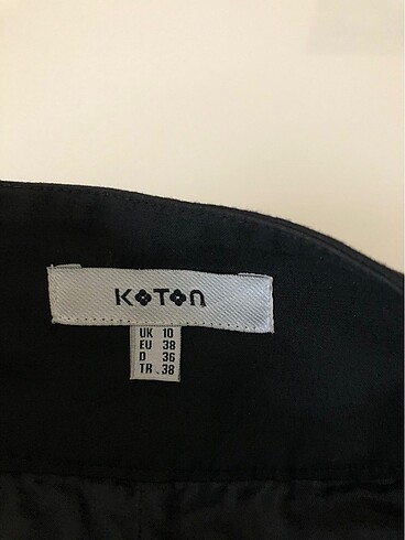 l Beden Koton Etek