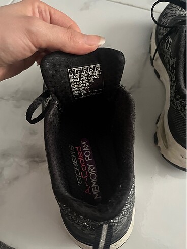 35 Beden gri Renk Orijinal skechers ayakkabı