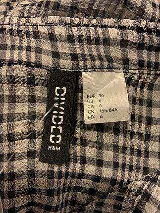 36 Beden H&M Gömlek %70 İndirimli.