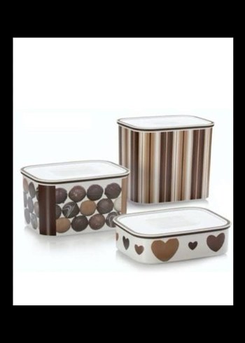 tupperware çikolata su set