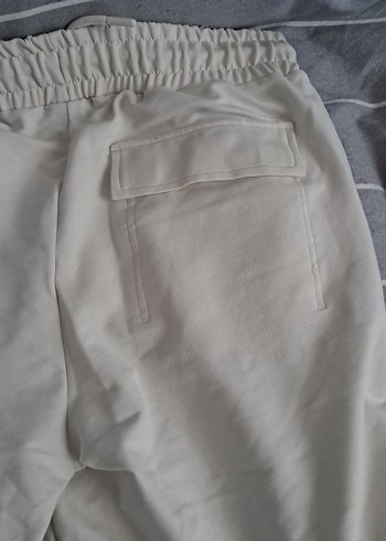 LUMBERJAC Beyaz Pamuklu Erkek Şort - Görsel 6