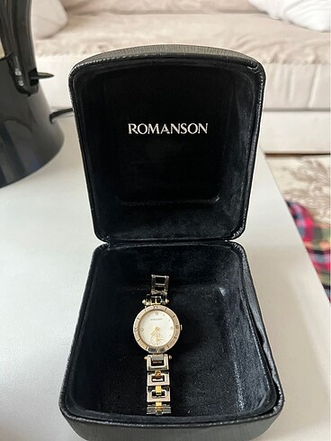  Beden çeşitli Renk Romanson altın kaplama bayan kol saati