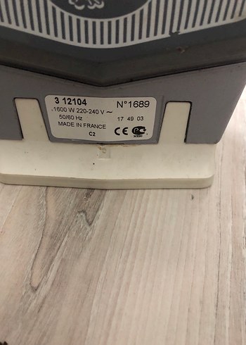 Tefal Tefal Buharlı Ütü Gri-Beyaz
