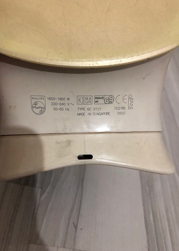 Beden Renk Philips Beyaz Gri Klasik Ütü