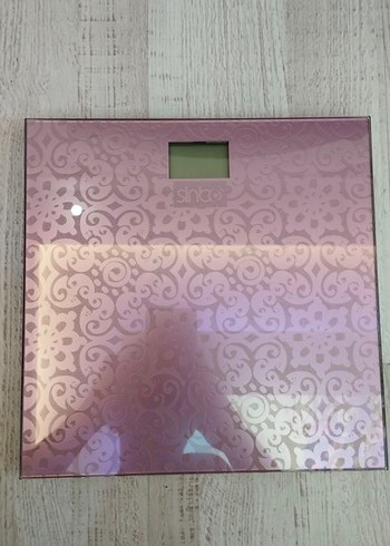 Sinbo Parlak Pembe Dijital Baskül