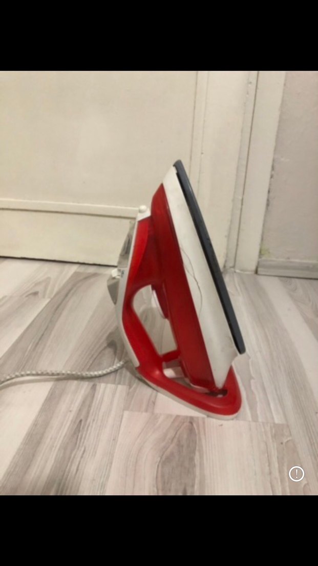 Tefal Kırmızı ve Gri Buharlı Ütü - Görsel 2