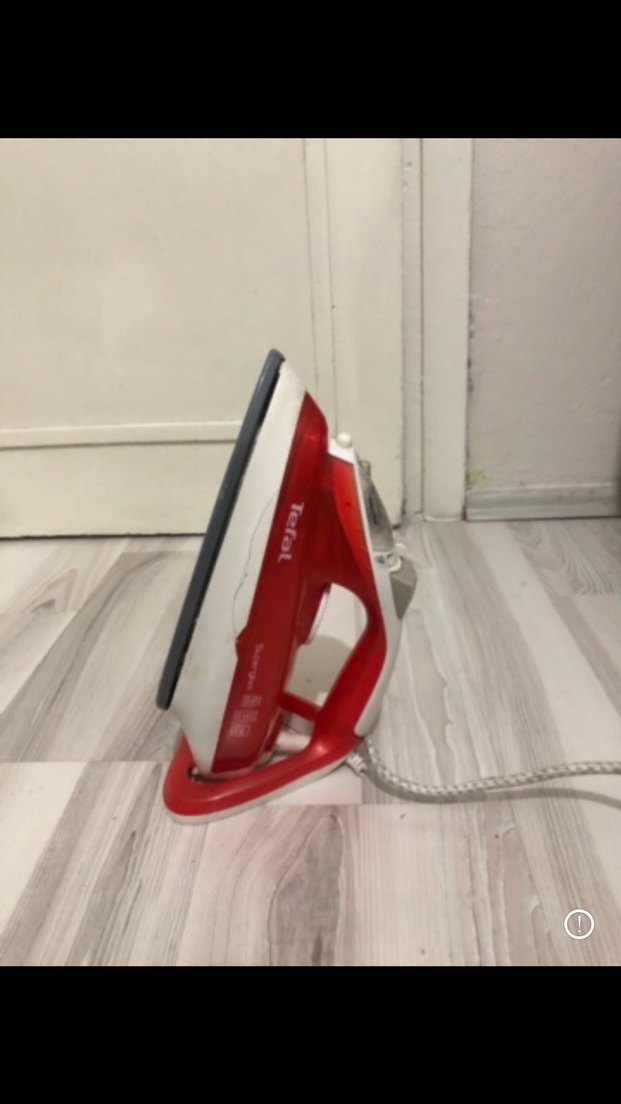 Tefal Kırmızı ve Gri Buharlı Ütü - Görsel 3