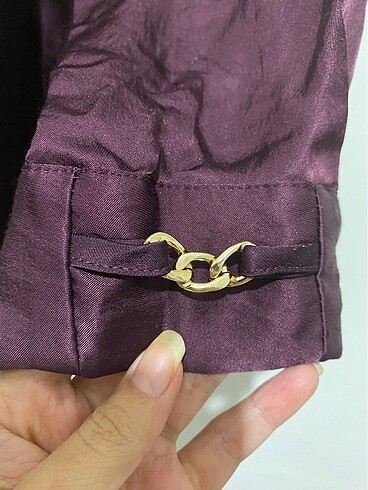 xs Beden bordo Renk Zara gömlek