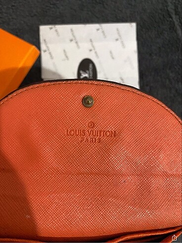  Beden kahverengi Renk Louis vuitton cüzdan