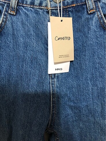 27 Beden lacivert Renk Mango pantolon