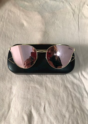 Parlak Pembe Dior Kadın Güneş Gözlüğü
