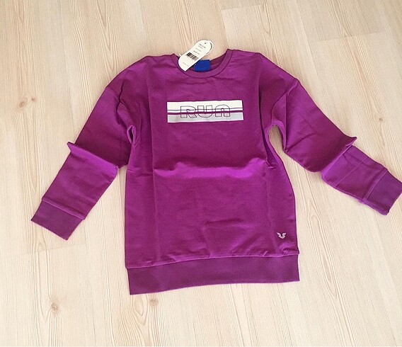 12-13 Yaş Beden çeşitli Renk Çocuk sweatshirt BİLCEE