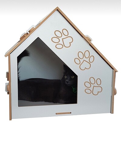  Büyük kedi evi 50x50x55