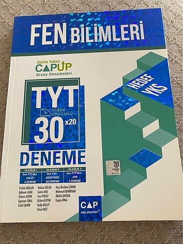 Çap yayınları tyt fen deneme