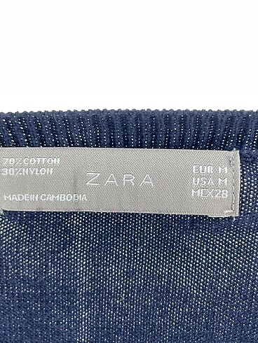 m Beden lacivert Renk Zara Kazak / Triko %70 İndirimli.