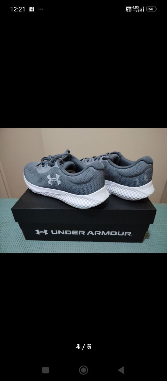 Under Armour Gri Erkek Koşu ve Antrenman Ayakkabısı - Görsel 4