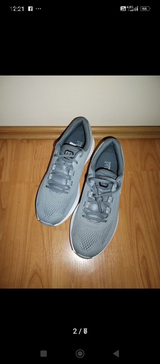 Under Armour Gri Erkek Koşu ve Antrenman Ayakkabısı - Görsel 5