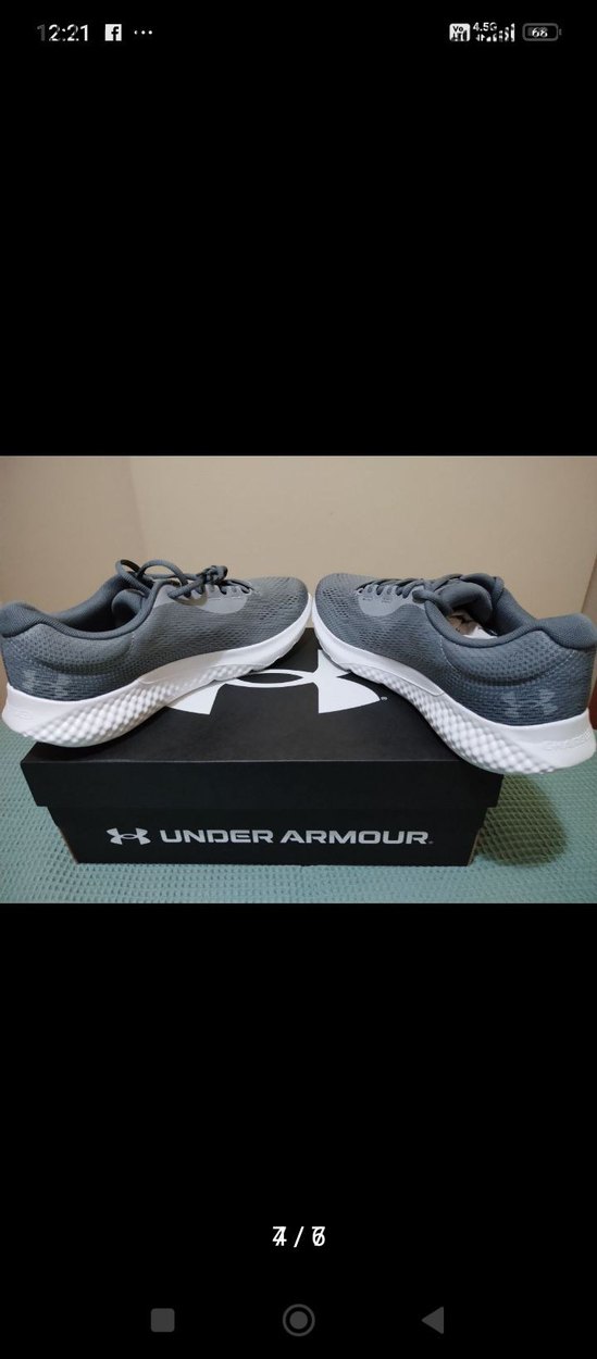 Under Armour Gri Erkek Koşu ve Antrenman Ayakkabısı - Görsel 2