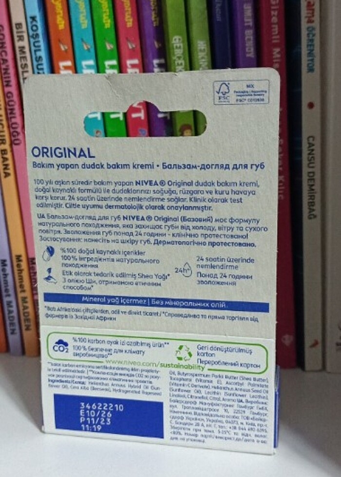 Nivea lip balm - Görsel 2