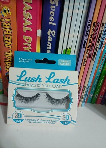 Lush lash doğal ipek kirpik - Görsel 3