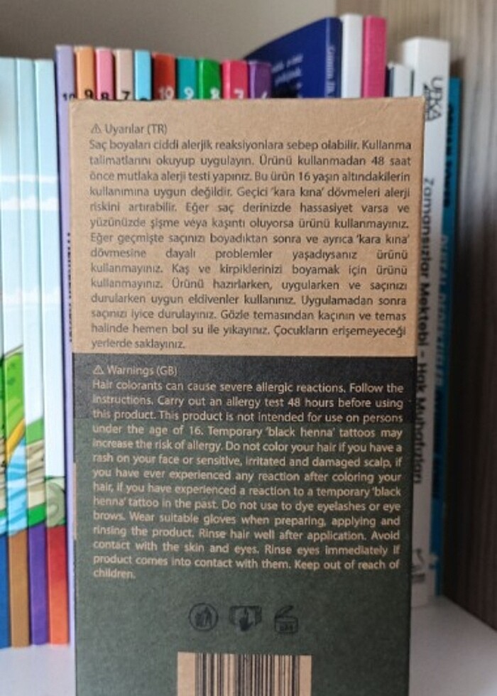 Green Therapy 6.78 çikolata karamel saç boyası - Görsel 4