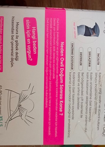 Doğum Sonrası Mini Sıkılaştırıcı Korse xs - Görsel 2