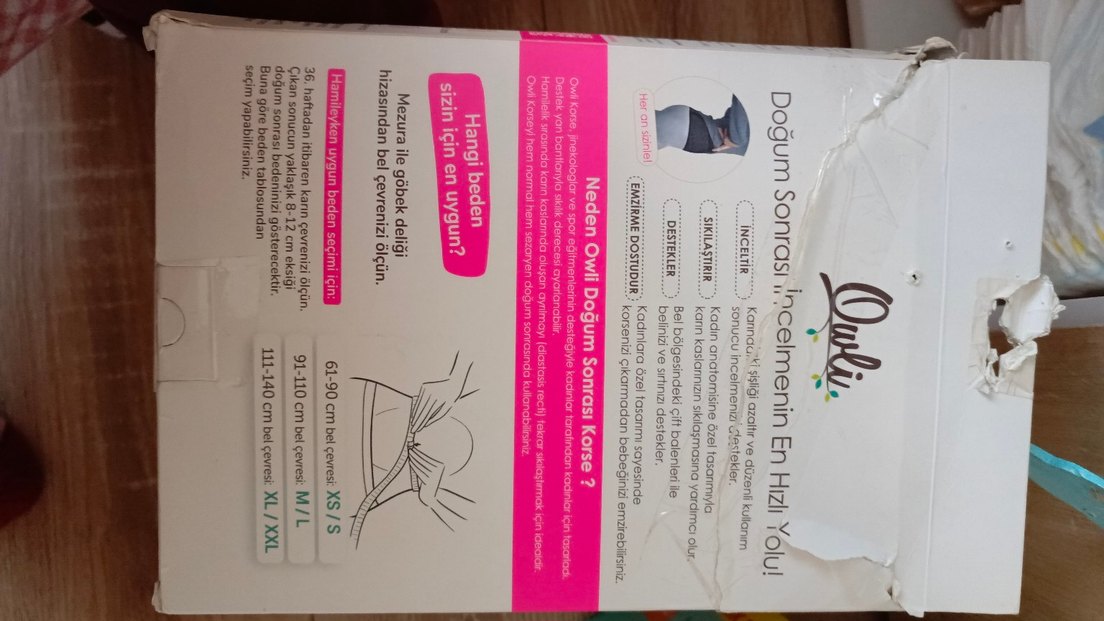 Doğum Sonrası Mini Sıkılaştırıcı Korse xs - Görsel 2