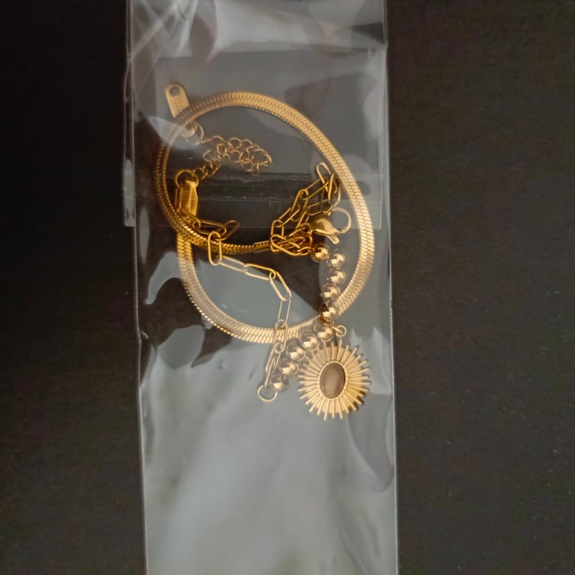 Zincir Detaylı Uzun Bohem Kadın bileklik - Görsel 3