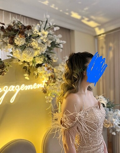 38 Beden Nişan elbisesi