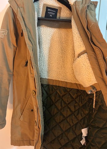 Kapüşonlu Kışlık Kaban - Görsel 3