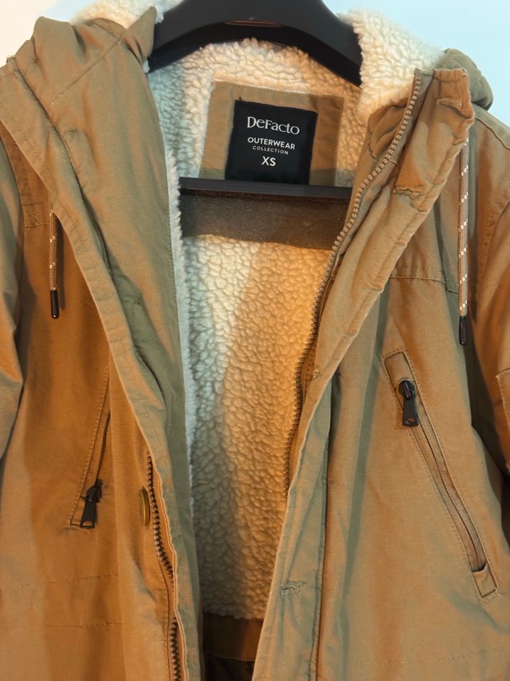 Kapüşonlu Kışlık Kaban - Görsel 2