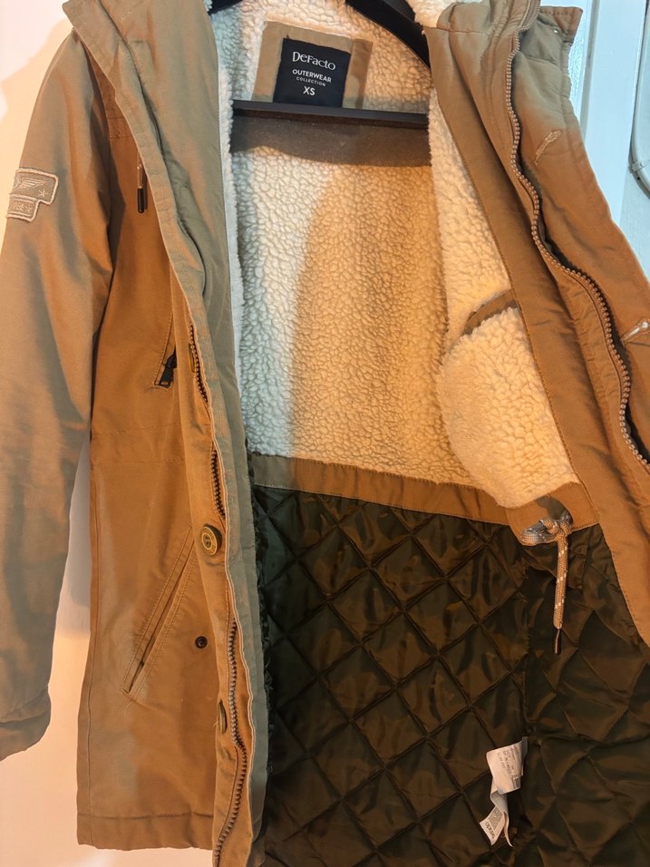 Kapüşonlu Kışlık Kaban - Görsel 3