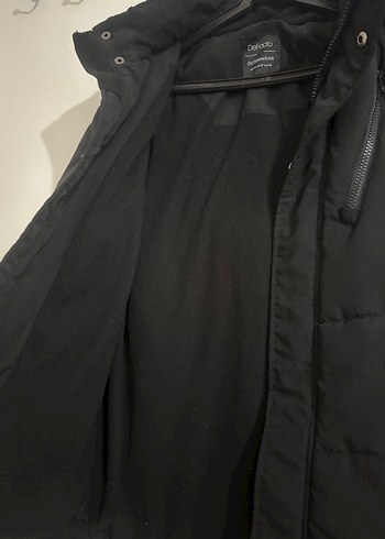 Erkek Kapüşonlu İçi Polarlı Mont - Görsel 4