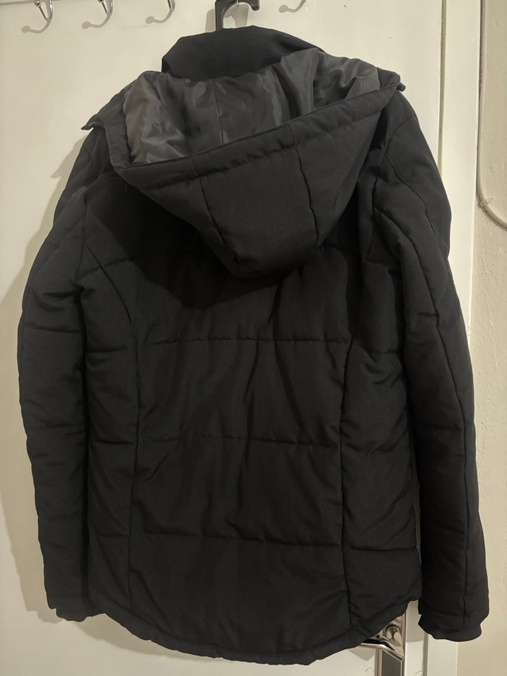 Erkek Kapüşonlu İçi Polarlı Mont - Görsel 3