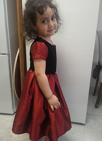 4 yaş abiye albise